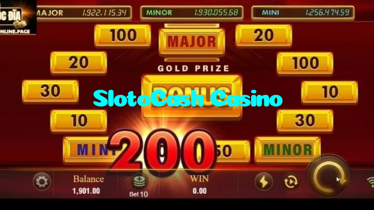 SlotoCash Casino casino presented on mobile device in Pakistan with slots and live games